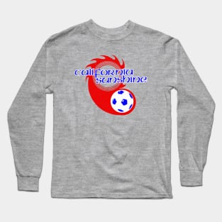 Defunct California Sunshine Soccer ASL 1980 Long Sleeve T-Shirt